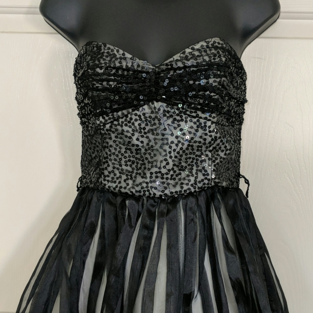 Betsey Johnson Black Formal Gown - Picture 2 of 8